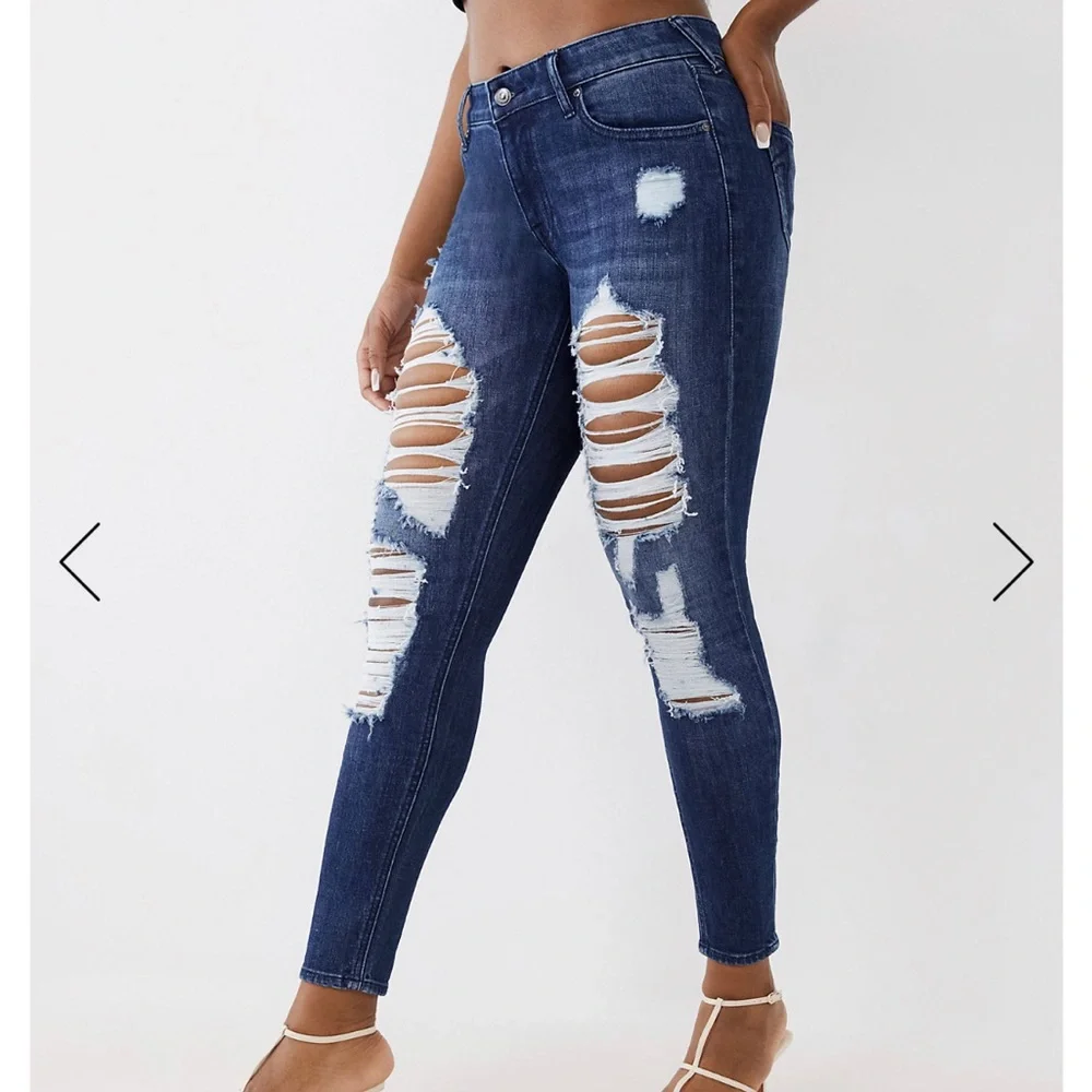 JENNIE MID RISE CURVY SKINNY JEAN - Picture 12 of 12